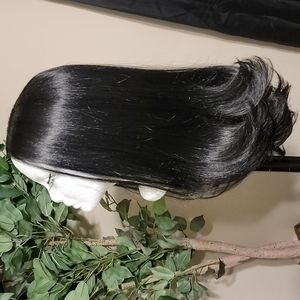 Black 22 inch wig